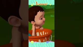 ఆవు మరియు దూడ పాట - Cow Song | Telugu Rhymes for Kids | Infobells #telugurhymes #telugucartoons
