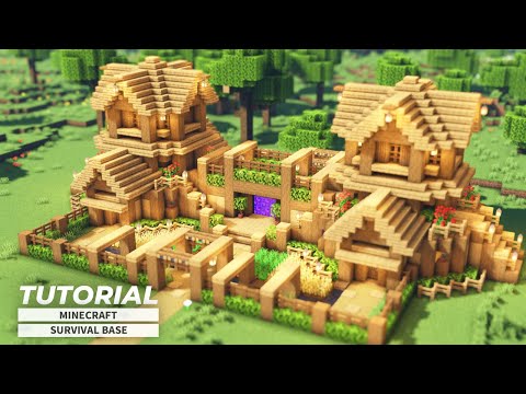 Minecraft: How To Build a Large Survival Base