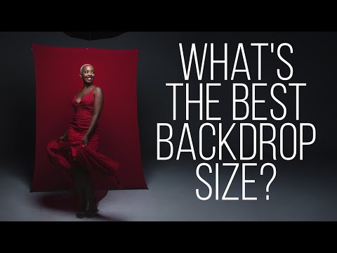 How to Choose the Best Backdrop Size for Portrait Photography