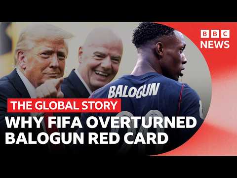 Trump, Infantino and a World Cup red card scandal explained | BBC News
