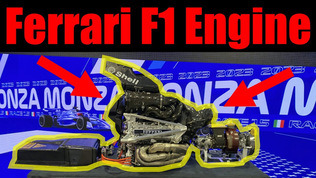 2023 Ferrari F1 engine