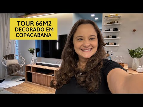 Tour RJ - 66m2 - Apê Decorado em Copacabana