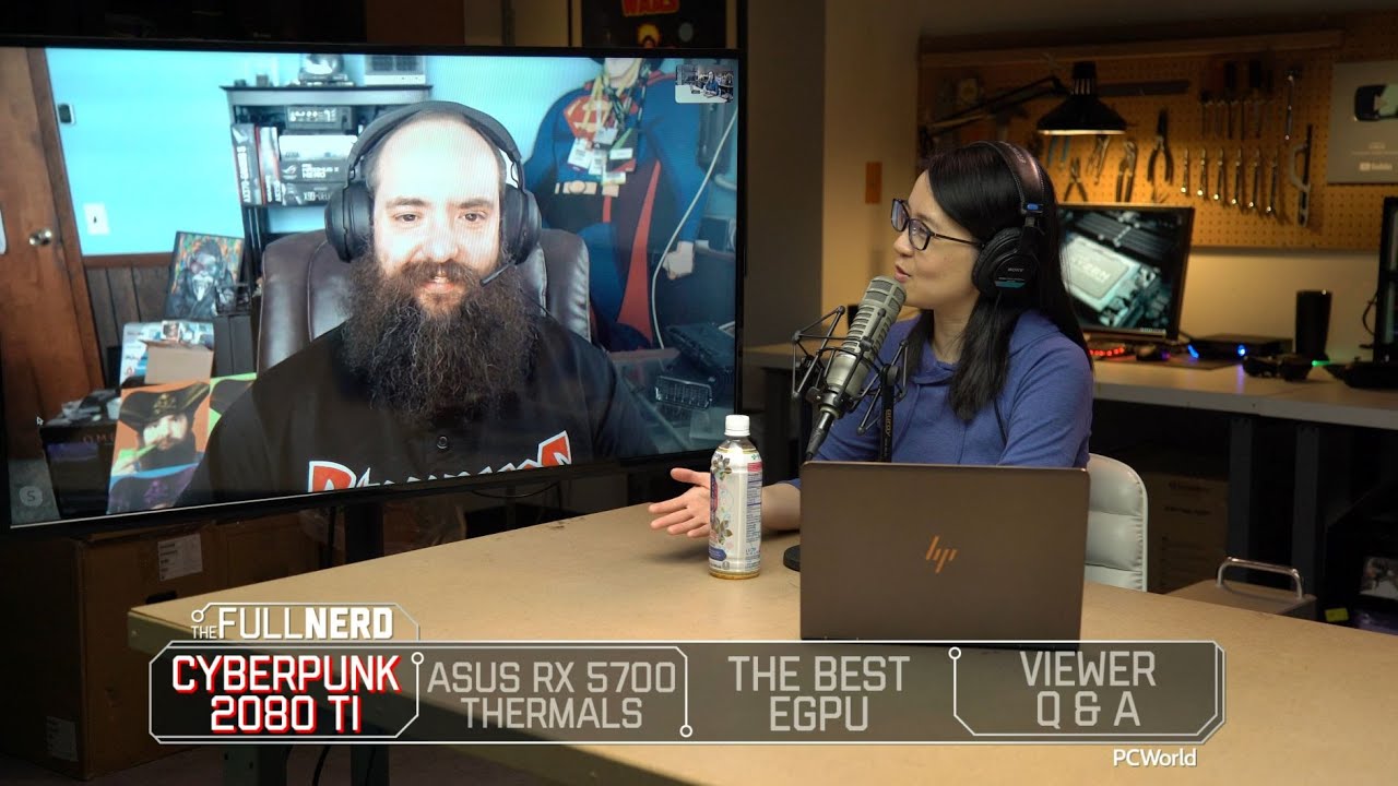 Cyberpunk 2080 Ti, Asus RX 5700 thermals, the best eGPU, Q&A - The Full Nerd ep. 126