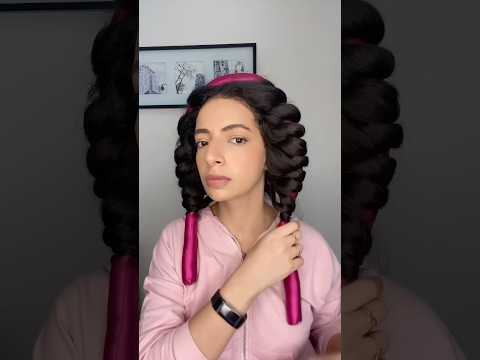 الجزء التاني ازاي عملت شعر المفرود ويفي بدون حرارة. من شعر كيرلي لشعر مفرود لشعر ويفي