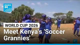 YouTube video thumbnail: Kenya's 'Soccer Grannies' Take to the Pitch Amid World Cup Fever