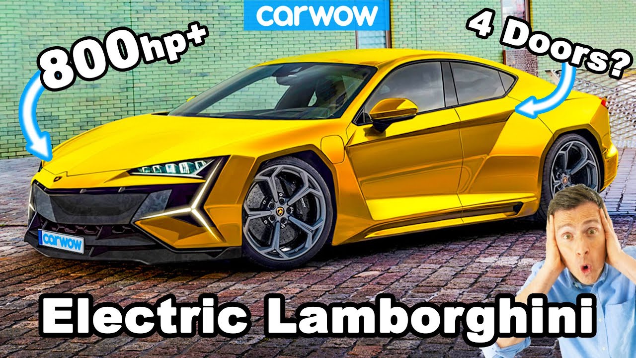New Lamborghini 800hp ELECTRIC CAR - what you need to know!