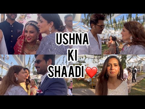 USHNA KI SHAADI 👰🏻‍♀️❤️