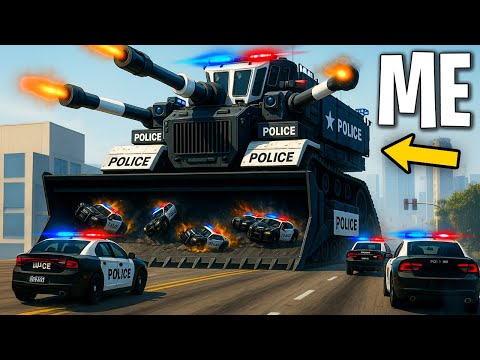 $1 to $1,000,000 Police Tank On GTA 5!