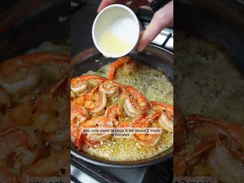 How to make garlic butter shrimp #garlicbutter #shrimp