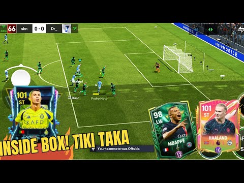 INSIDE BOX! Kaka Erling Haaland Vs Mbappe Ronaldo Attacking Sprint - FC MOBILE 25