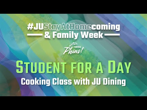 #JUStayAtHomecoming & Family Week - Student for a Day:...