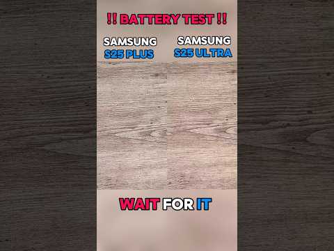 โก๐ฑ SAMSUNG S25 ULTRA VS SAMSUNG S25 PLUS BATTERY TEST!!#unitedstates #indonesia