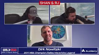 Dirk Nowitzki Interview On 105.3 The Fan (Dallas, TX) - April 6, 2022