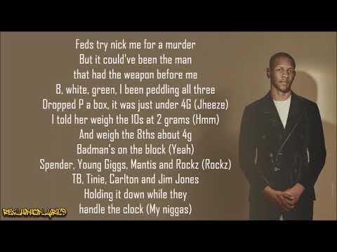 Giggs - Talkin the Hardest (Lyrics)