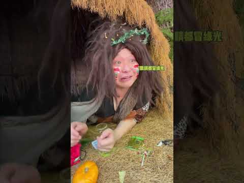 Doudou Sisters #Wild man Dou Dou#Take you to experience the joy of being a wild man#Benxi Guanshan