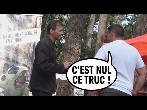 PRANK: il TRANSFORME les SCOOTERS en VOITURE