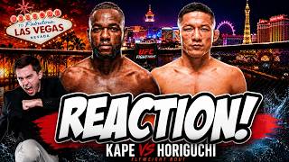 KAPE COMES BACK! FINCH'S INSTANT REACTION TO UFC FIGHT NIGHT KAPE VS HORIGUCHI