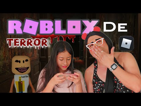 Jugando ROBLOX de terror 🫣😱