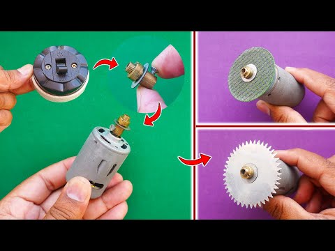 How To Make Angle Grinder Shaft Connector At Home |Homemade DC Motor Shaft Connector From Old Switch
