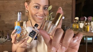 ASMR| Perfume Collection Decanting for @Angelonmyshoulder & Unboxing - Relaxing Sounds (SOFT SPOKEN)