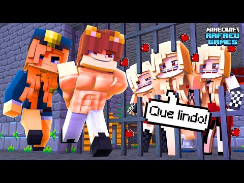 RAFAEU foi PRES0 na M3SMA C3LA que as VAMPlRAS no Minecraft