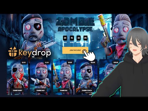 Exclusive Event Zombie Apocalypse | CSGO crate opening | KeyDrop