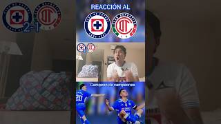 Cruz Azul es campeón de CAMPEONES/Reacciones Cruz Azul vs Toluca #ligamx #cruzazulcampeón #cruzazul