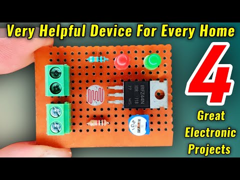 4 helpful Electronics Projects for Beginners