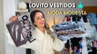 vestidos MODA MODESTA LOVITO compras Shopee