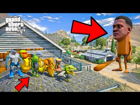 GTA V : Tung Tung Sahur Kidnapped Franklin & Shinchan in GTA 5! | Shocking Twist | Telugu
