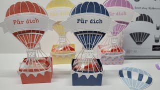 Kleiner Ballon-Aufsteller mit Stampin'UP!