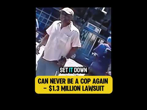 CAN NEVER BE A COP AGAIN 1.3 MILLION LAWSUIT #funnycops #coolcops #automobile #funny #goodcops
