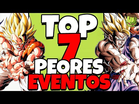 ESTO FUE CRIMINAL... Los 7 PEORES EVENTOS de DOKKAN BATTLE en 2024