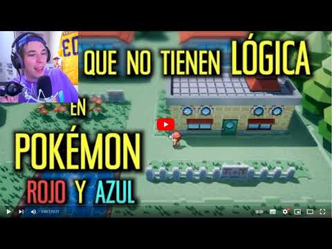 Folagor Reacciona Cosas SIN SENTIDO en los juegos de POKEMON - La Lógica de Pokemon Rojo y Azul