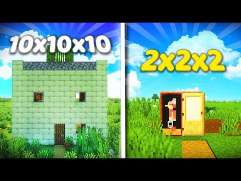 MINI DOMY W ROZMIARACH OD 10x10 do 2x2!