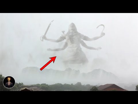 Huge Shiva Statue Comes To Life In Meghalaya India Thunderstorm | June 23 2025 | HollywoodScotty VFX
