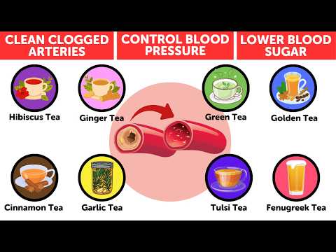 Every Tea That Cleans Clogged Arteries, Drops Blood Pressure & Blood Sugar—Explained in 10 Minutes