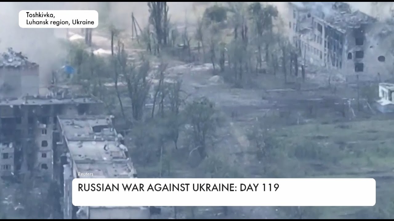 Russian Army attacked Kharkiv Region and seized Toshkivka using Heavy Weapons. The 119th day of War