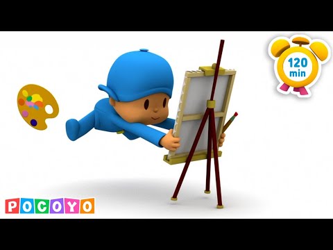 🖌️ GET CREATIVE with Pocoyo! Let's Make ART 🎨 | Pocoyo English - Complete Episodes | Cartoons