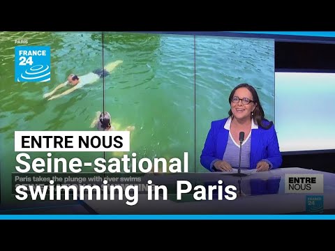 YouTube video thumbnail: Seine-Sational Swimming: Paris Takes the Plunge!