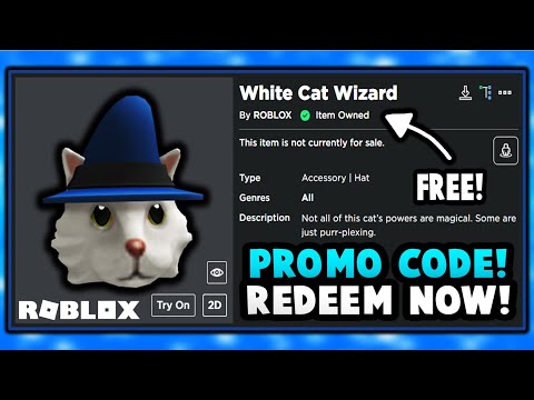 Wizard Cat Hat Promo Code 07 2021 - roblox cat hat