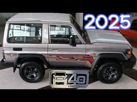 Just arrived 😍 2025 Toyota Land Cruiser 70series short wheelbase version “ with price “