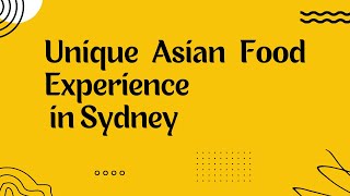 Unique Asian Food Experience in Sydney! MaLaTang Restaurant! #sydney