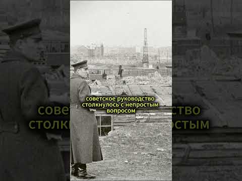 Что СТАЛИН после войны сделал с немецким населением, которое жило Кёнигсберге? #shorts9