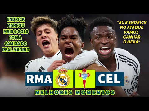 ENDRIK PRIME METEU 2 GOLAÇOS E DESTRUIU! JÓIA BRASILEIRA MARCOU 2 VEZES EM GOLEADA DE 5 DO RE4L