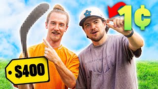Trading a Penny to a Hockey Stick