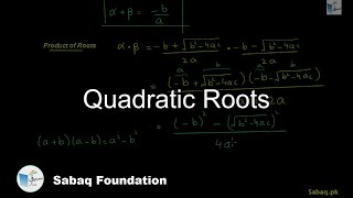 Quadratic Roots