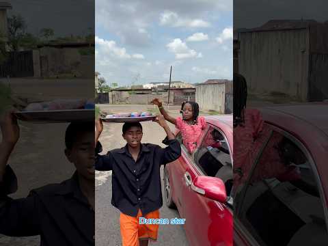 Little girl causing commotion in the street