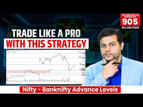 Nifty & Bank Nifty Analysis For Tomorrow | Intraday Trading Stocks for (25-06- 2025) | Ep- 905