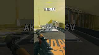 AK74 vs EVERY SMG (Warzone)